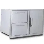 Blaze 32" Access Door & Double Drawer Combo