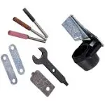 Dremel 1453 Chainsaw Sharpening Kit, Rotary Tool Accessory Set with Sharpening Angle Guide Attachment and Grinding Stones