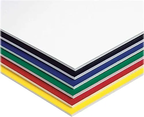 Pacon Fome-Cor Foam Board Assorted 10 Pack