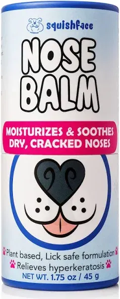 Squishface Nose Balm - Soothe & Protect Dry, Cracked Dog Snouts & Paws