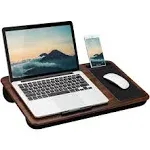 Lapgear Home Office Lap Desk - Espresso Woodgrain