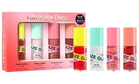 iNNBEAUTY PROJECT Women's Glaze For Days Lip Oil Holiday Kit