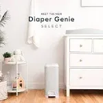 Diaper Genie Select Pail with Starter Refill - Grey