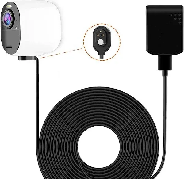 Charging Cable for Arlo Pro 3 and Arlo Ultra, Indoor Outdoor Magnetic Power C...