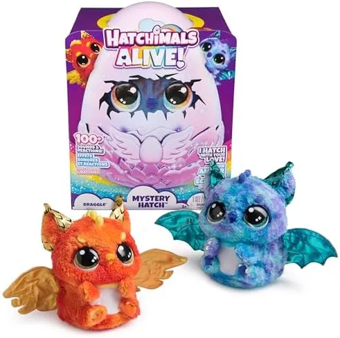 Hatchimals Alive Mystery Hatch Draggle - Interactive Hatching Experience