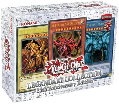 Legendary Collection 25th Anniversary Edition Box (Yugioh) Sealed Yugioh 4X7