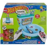 Hot Wheels Skate Flush Go Skate Bowl Fingerboard Set