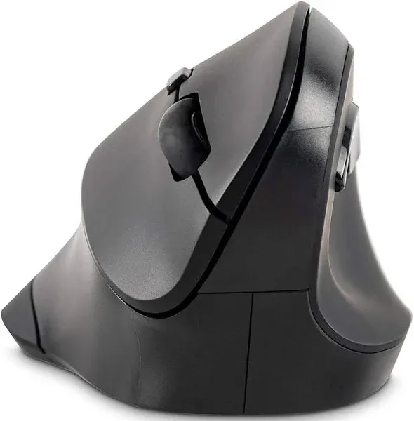 Kensington Ergonomic Vertical Wireless Mouse (K75575WW), Grey/Black