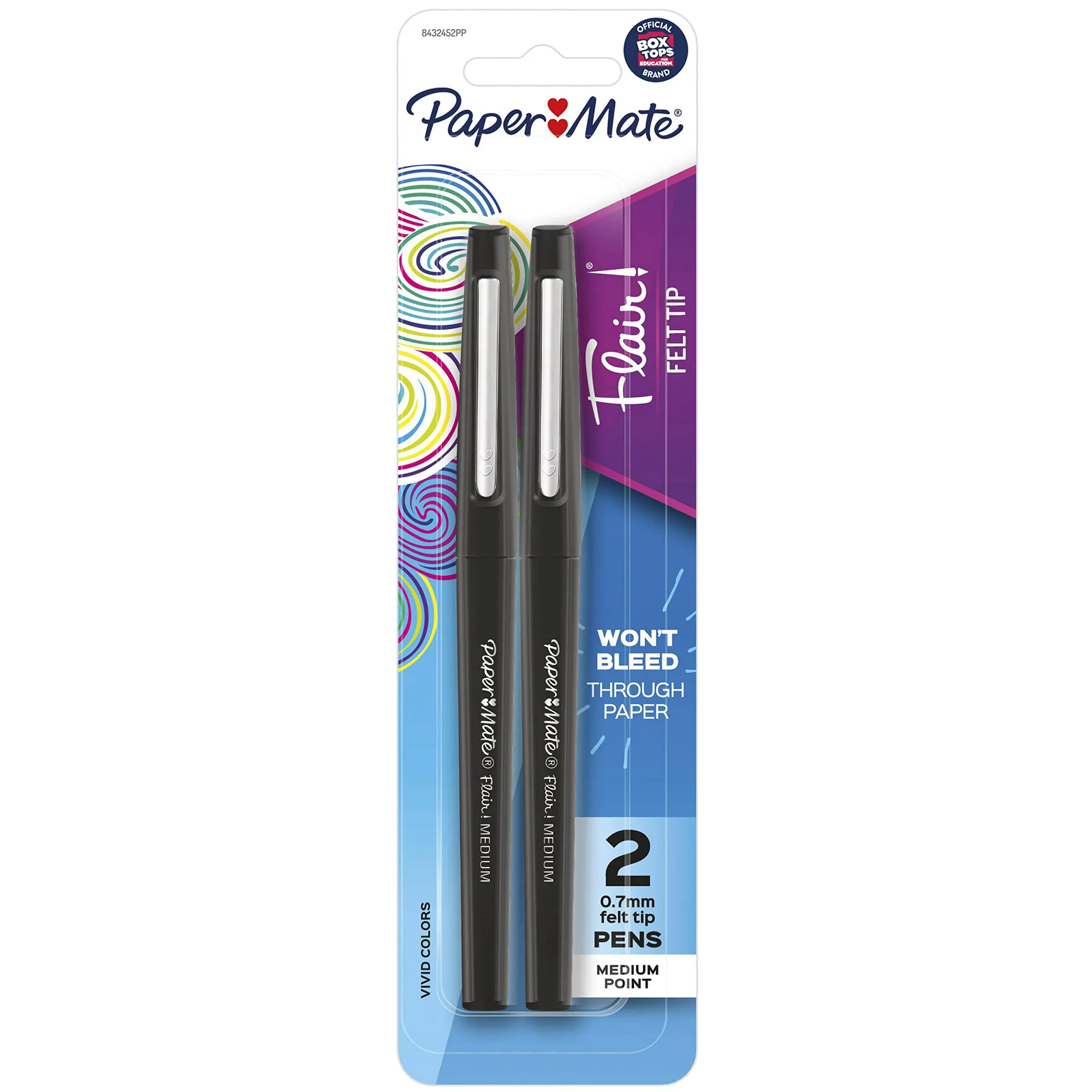 Paper Mate Flair Point Guard Felt Tip Marker Pens