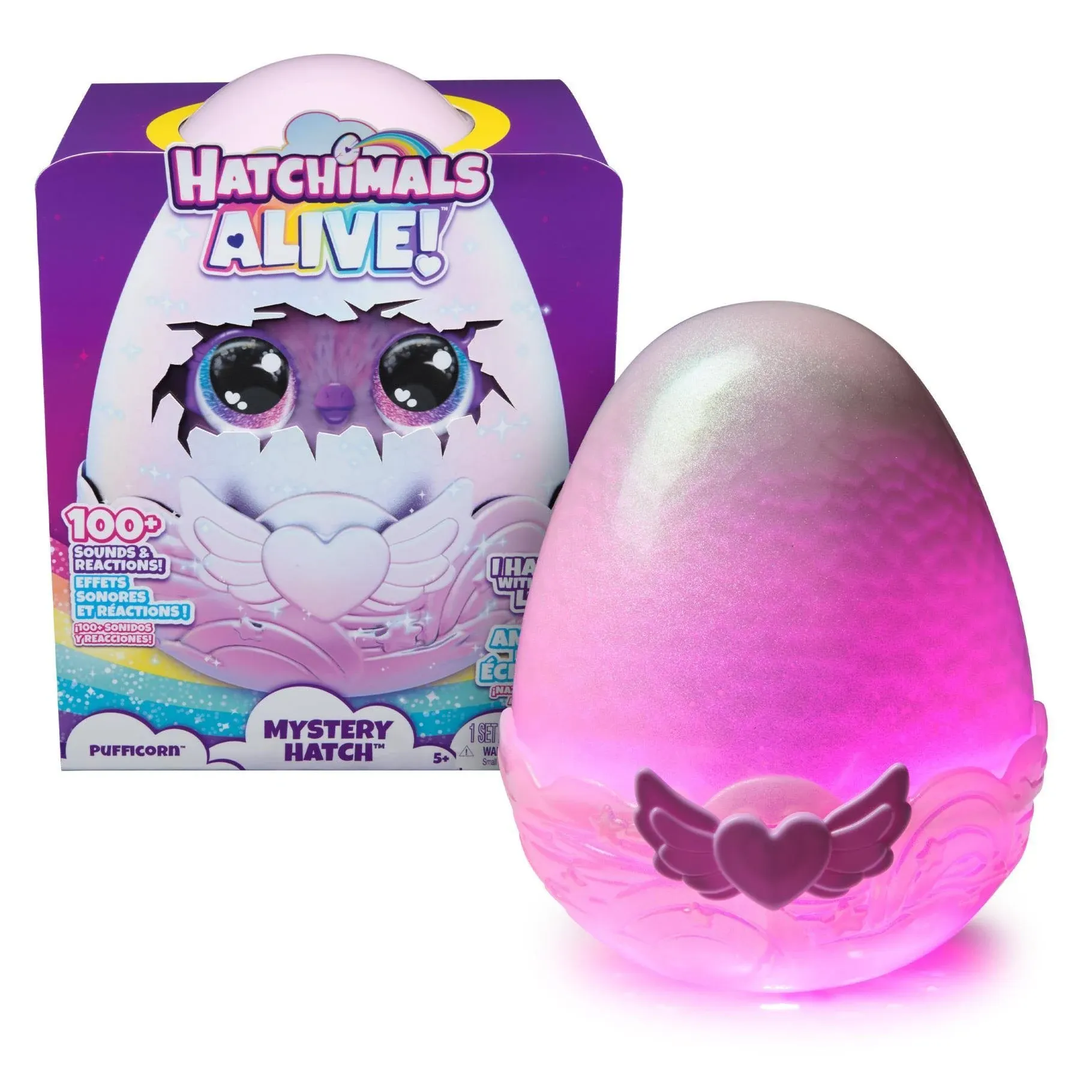 Hatchimals Alive Secret Hatch Pufficorn