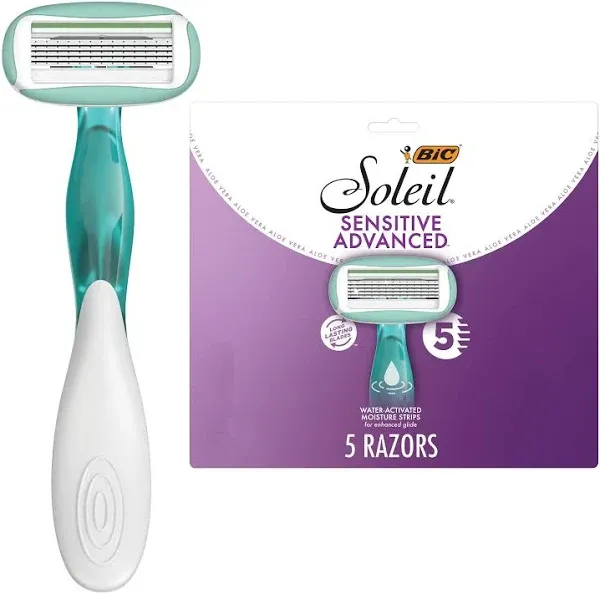 BIC Soleil Sensitive Advanced Women's Disposable Razors