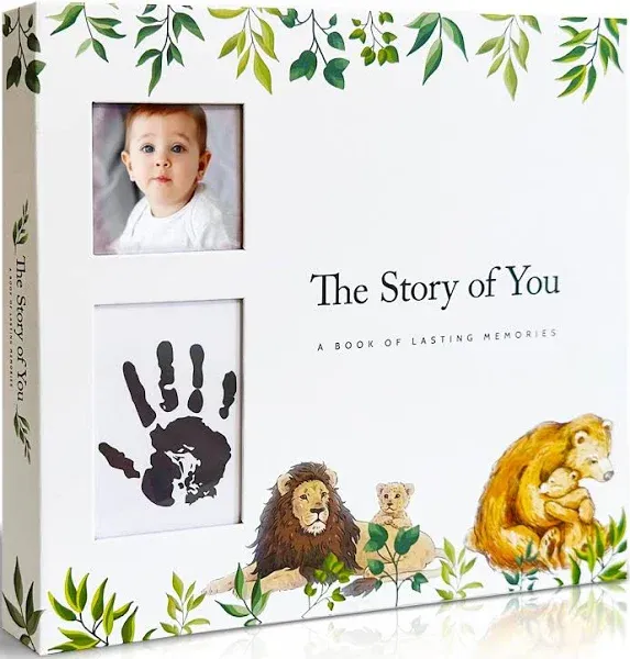 Utopia Animal Themed Baby Milestone Book