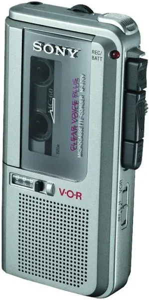 Sony M570V Microcassette Voice Recorder