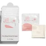 Jill Magic Wipes Pre Shave Dermaplane Oil Wipes for Face 6 Pack Step 1 to Dermaplane Kit by Jill Vitamin E