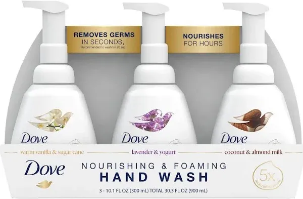 Dove Foaming Hand Soap Variety Pack