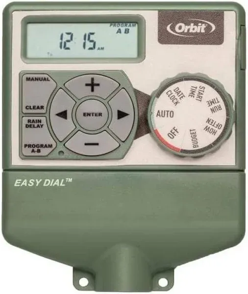 Orbit Irrigation Products Underground Sprinkler 4-Zone Indoor Timer