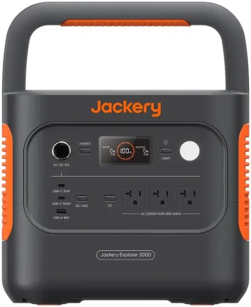 Jackery Explorer 2000 V2 Portable Power Station