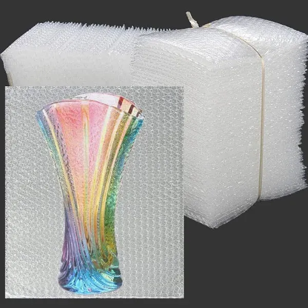 50Pcs Bubble Pouches Wrap 12”x12”, Clear Bubble Out Bags for Packing, 12&#034;x12&#034;