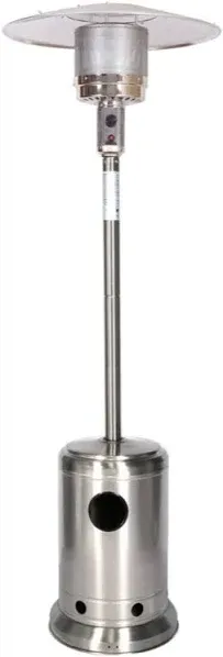 Bronze Patio Heater, 20 lb. Tank Cap.