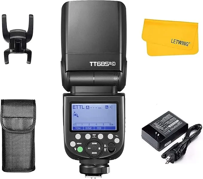 Godox TT685IIC II Speedlight Flash Thinklite TTL for Canon