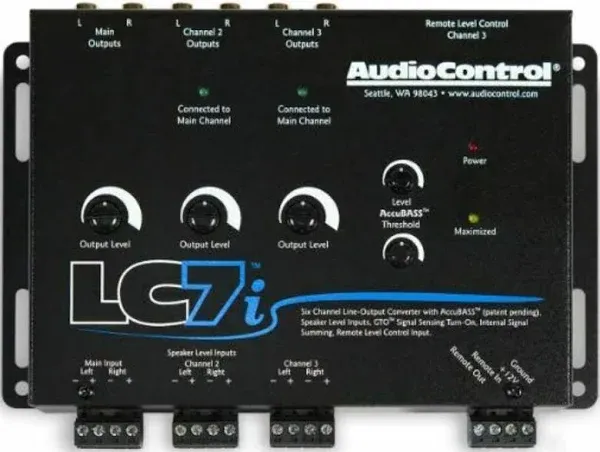 AudioControl LC7i 6-Channel Line Output Converter