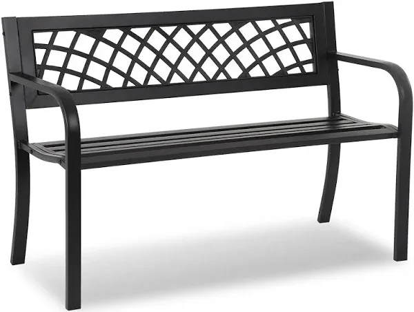 FDW Patio Metal Park Bench