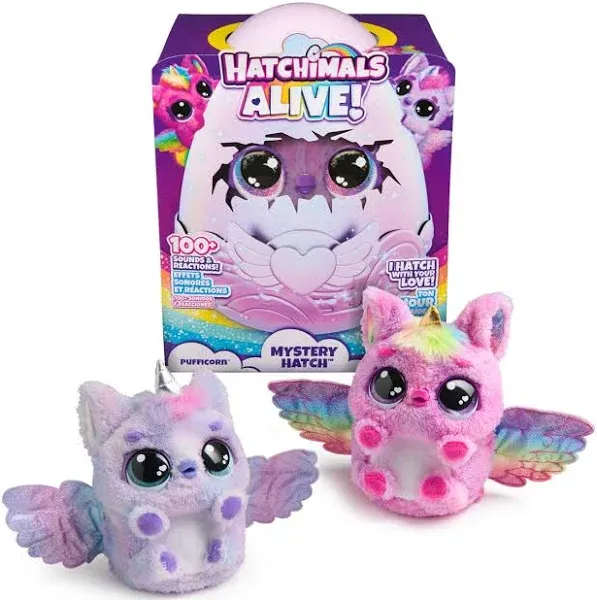 Hatchimals Big Egg Pufficorn