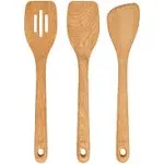 OXO Softworks 3 Pc Wooden Utensil Set, Beachwood