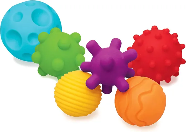 Infantino Sensory Textured Multi Balls 6 Balls