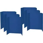 Pacon - Presentation Board, Blue, Single Wall, 48" x 36", Pack of 6