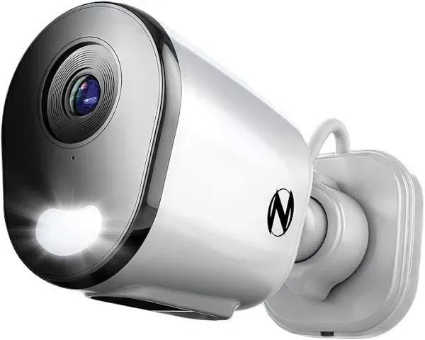 Night Owl Plug-In Wireless 2K HD Indoor/Outdoor Deterrence Camera with 2-Way Audio