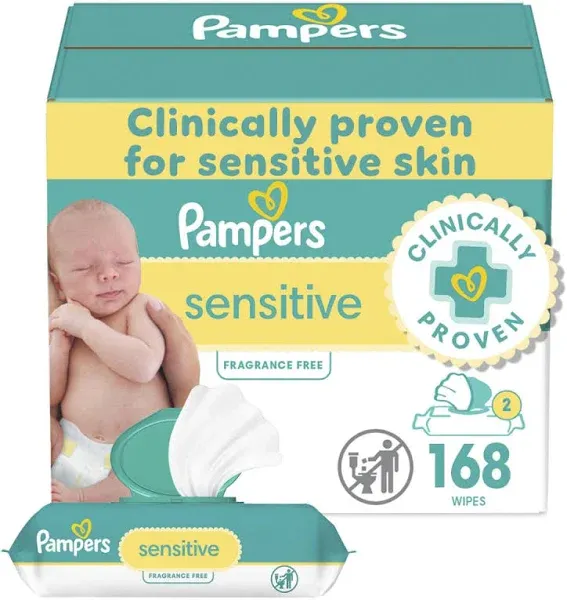 Pampers Baby Wipes Sensitive