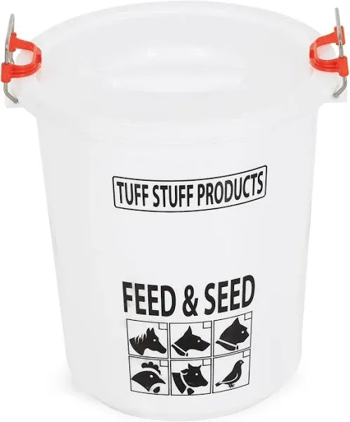 Tuff Stuff Feed & Seed Storage Drum with Lid - 12 Gal/50 lb