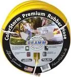 Dramm ColorStorm Premium Rubber Hose 5/8in x 100ft 122723 Yellow Hot Cold Resist