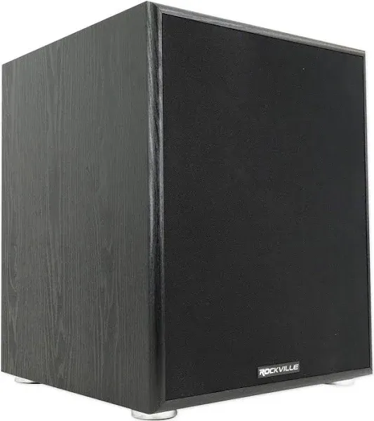 Rockville Rock Shaker 12" 800w Powered Home Theater Subwoofer Sub