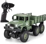 50 Minutes Playing Time RC Military Truck, JJRC Q69 Off-Road Remote C...