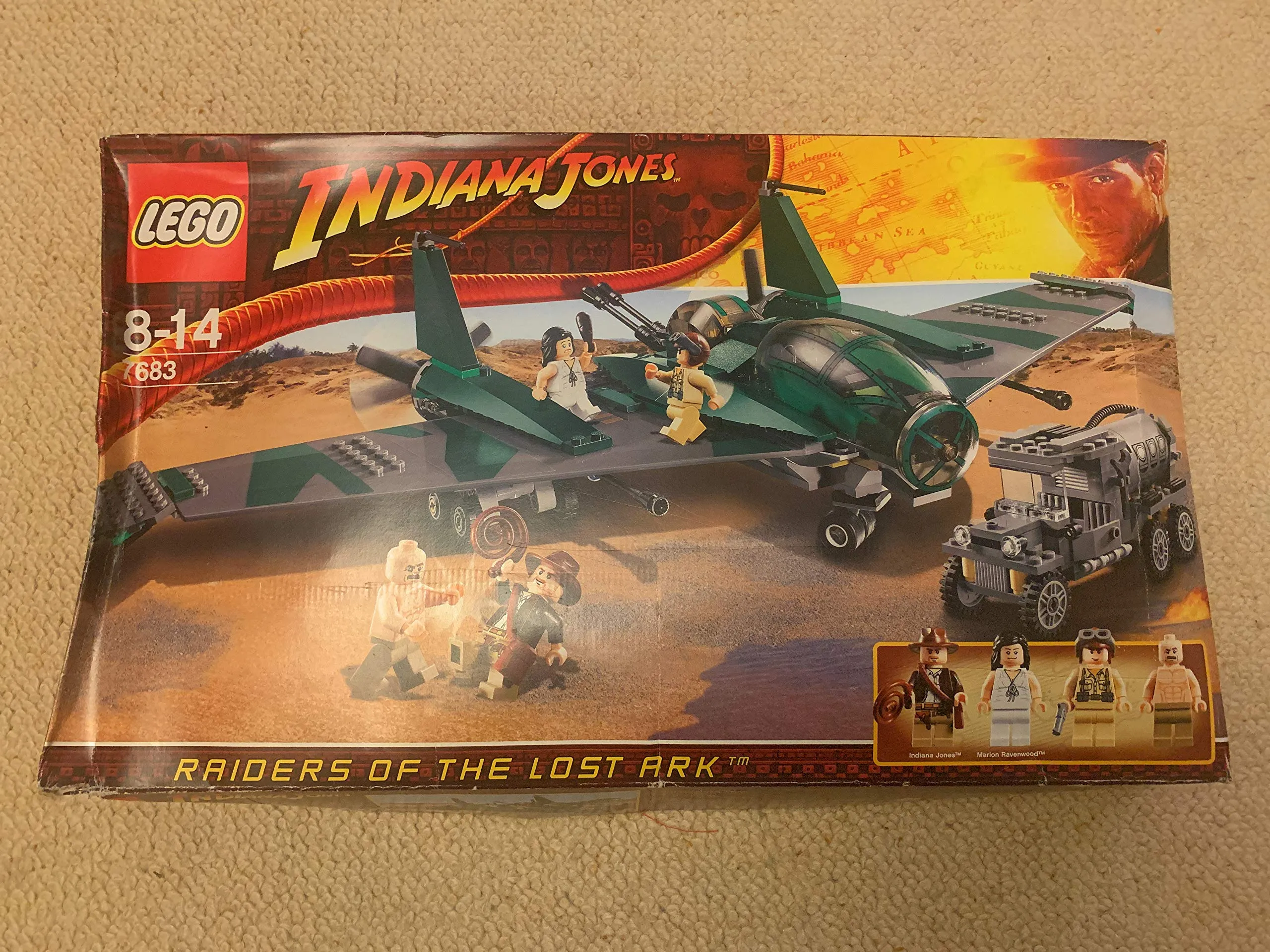 LEGO Indiana Jones Fight On The Flying Wing 7683