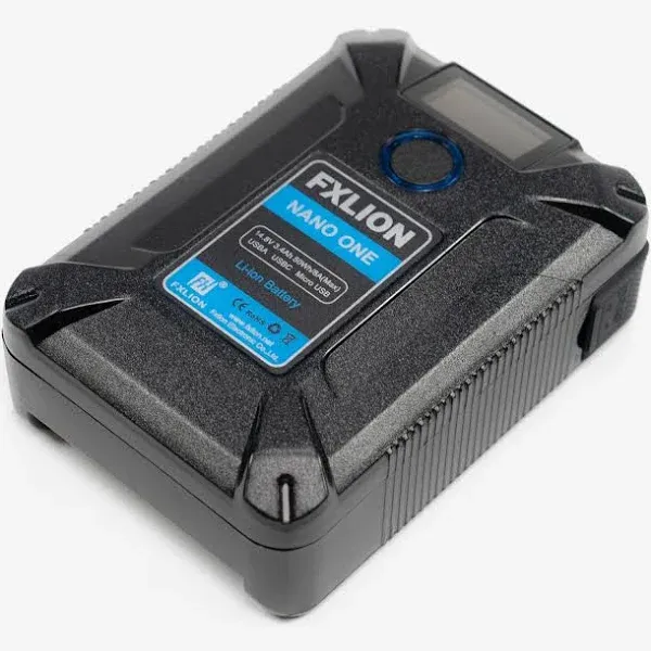 FXLion Nano One 50Wh 14.8V Ultra-Compact V-Mount Battery