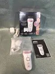 Braun Epilator Silk-épil 9 9-720, Hair Removal for Women, Wet &amp; Dry