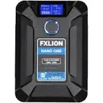 FXLION Nano ONE Upgraded V Mount Battery,50Wh 14.8V 3400mAh V Lock Battery Built-in Wireless Charger,with D-Tap,USB-A,USB-C Ports for Cameras/Camcorders/MacBook/Smartphone/Monitors