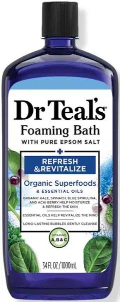 Dr Teal's Foaming Bath with Pure Epsom Salt