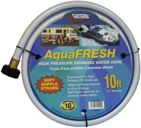 Valterra Aquafresh High Pressure Drinking Water Hose