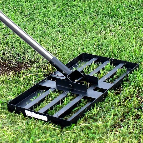 7FT 30&#034;x10&#034; Levelawn Tool, Heavy Duty Effort Saving Lawn Level Tool,Steel Handle