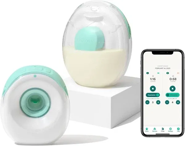 Willow Go Wearable Double Electric Breast Pump