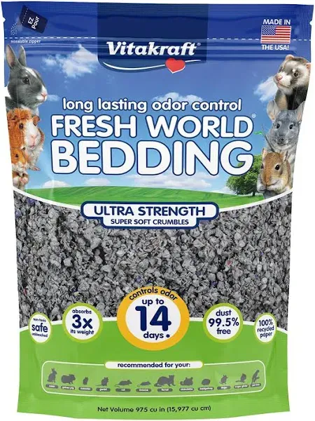 Vitakraft Fresh World Ultra Strength Small Animal Bedding