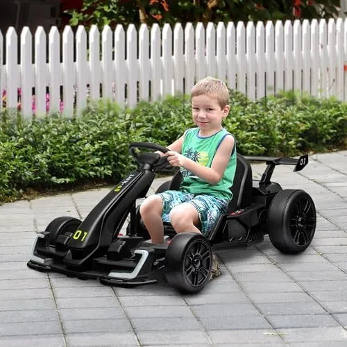 Aosom 24V 7.5 MPH Electric Go Kart