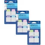 Avery Mini Ultra Tabs, 1&#034; x 1.5&#034;, 2-Neon Colors, 3 Packs, 120 Tabs Total (74759)