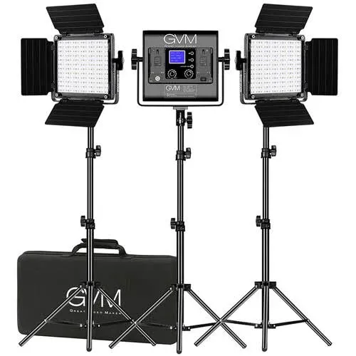 GVM 800D-RGB LED Light Panel