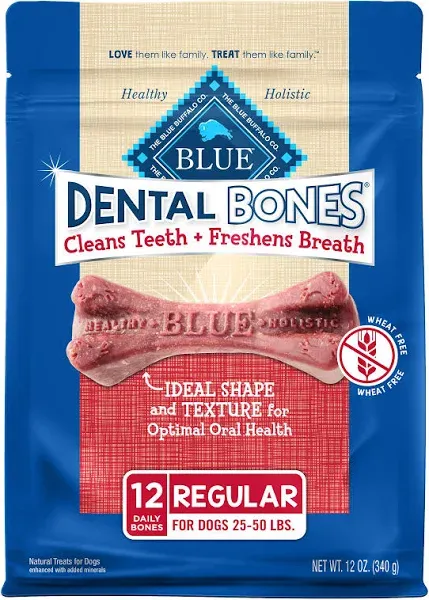 Blue Buffalo Dental Bones Dog Treats