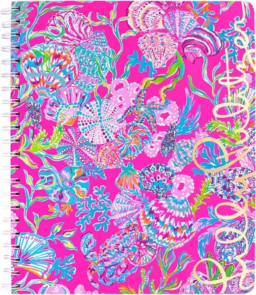 Lilly Pulitzer Large Notebook Shell Me Something Good